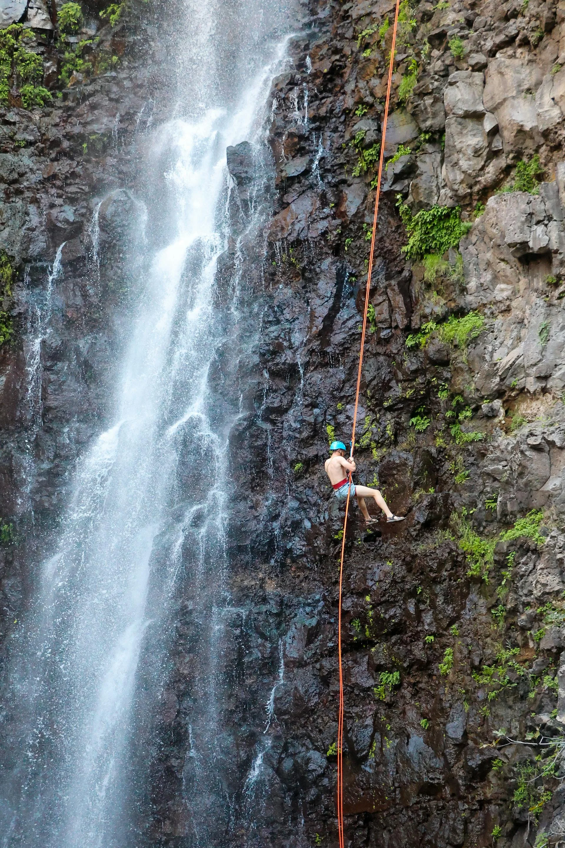 Waterfall Rappelling