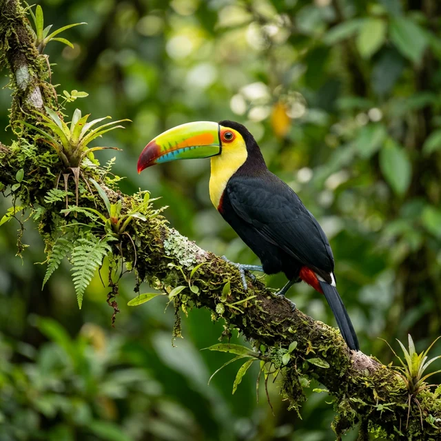 Tropical toucan